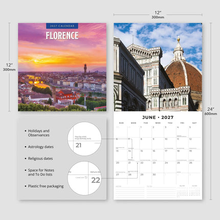 Red Robin Florence Kalender 2027