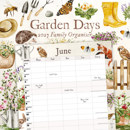 Red Robin Garden Days Family Organiser 2027
