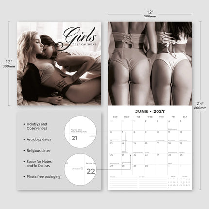 Red Robin Girls Kalender 2027
