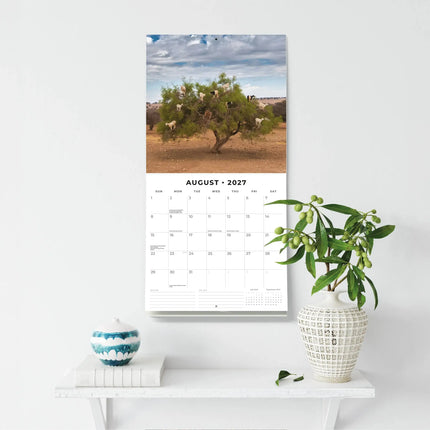 Red Robin Goats in Trees Kalender 2027