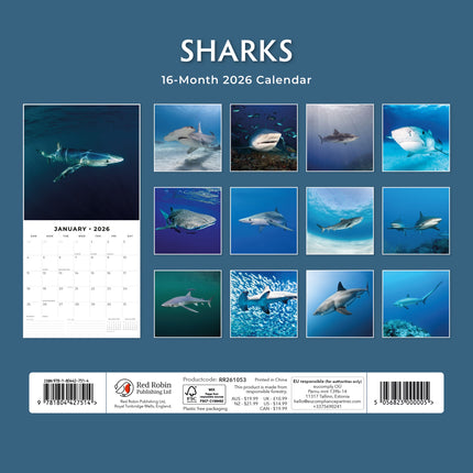 Red Robin Haaien Kalender 2026