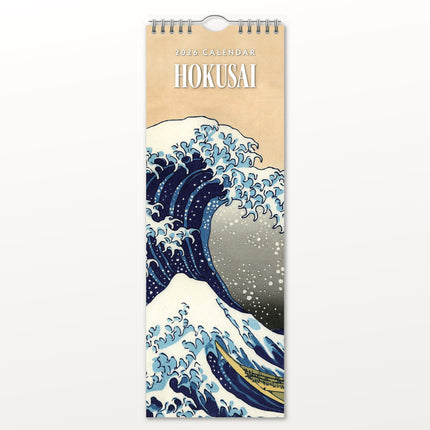 Red Robin Hokusai Slimline Kalender 2026