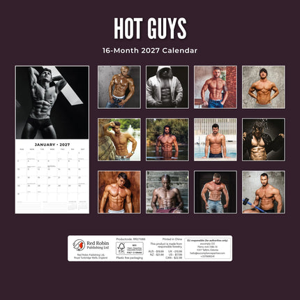 Red Robin Hot Guys Kalender 2027