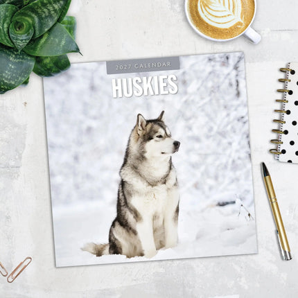 Red Robin Husky Kalender 2027