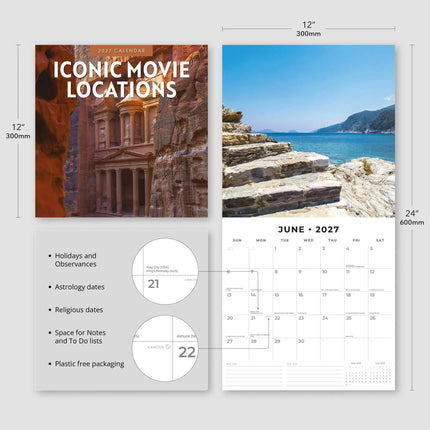 Red Robin Iconic Movie Locations Kalender 2027