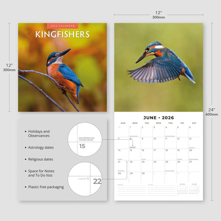 Red Robin IJsvogel Kalender 2026