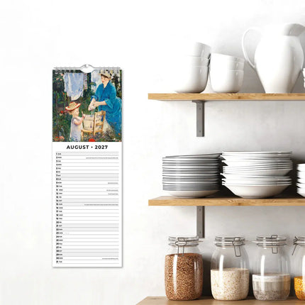Red Robin Impressionists Slimline Kalender 2027