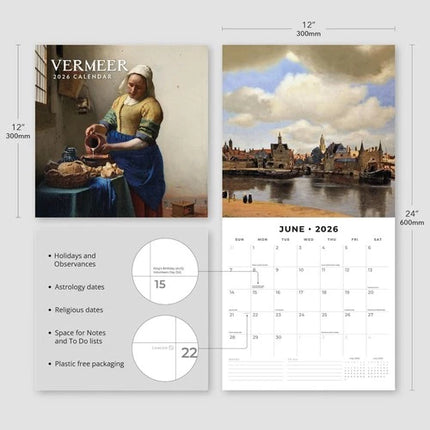 Red Robin Jan Vermeer Kalender 2026
