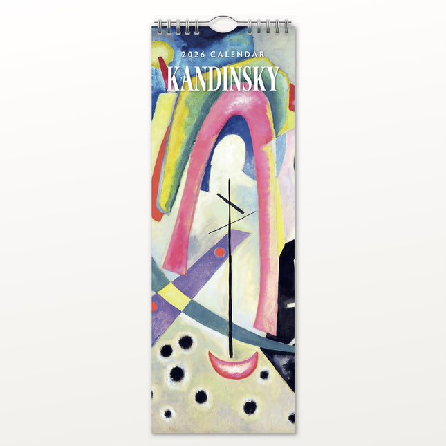 Red Robin Kandinsky Slimline Kalender 2026