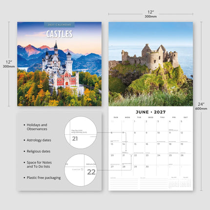 Red Robin Kastelen Kalender 2027