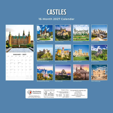 Red Robin Kastelen Kalender 2027