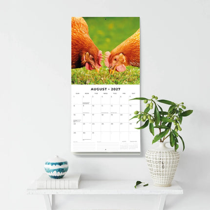 Red Robin Kippen Kalender 2027