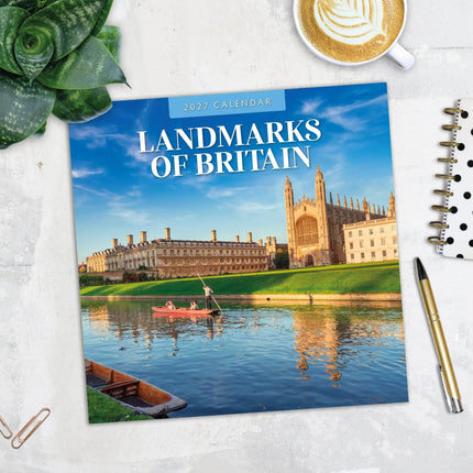 Red Robin Landmarks of Britain Kalender 2027