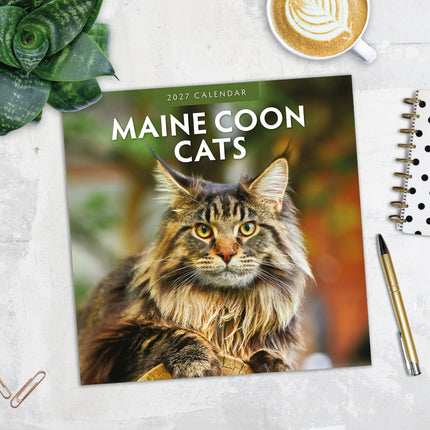 Red Robin Maine Coon Kalender 2027