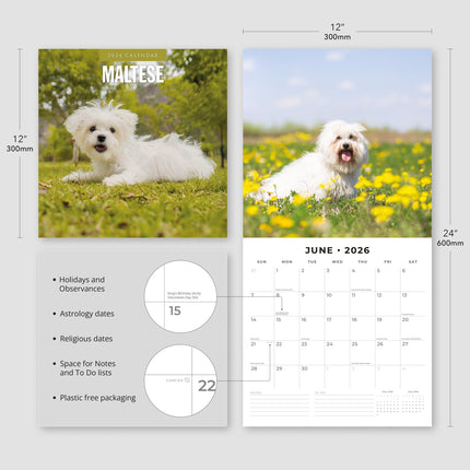 Red Robin Maltezer Kalender 2026