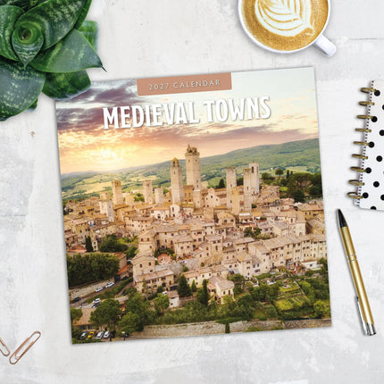 Red Robin Medieval Towns Kalender 2027