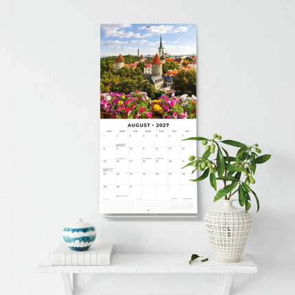 Red Robin Medieval Towns Kalender 2027