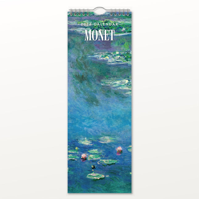 Red Robin Monet Slimline Kalender 2026