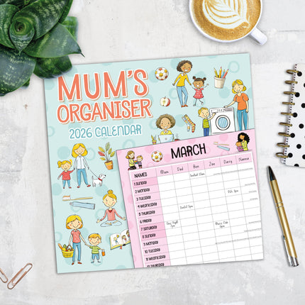 Red Robin Mums Organiser 2027