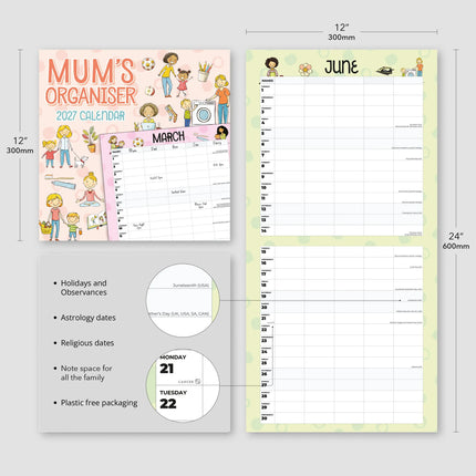 Red Robin Mums Organiser 2027