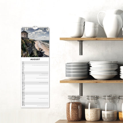 Red Robin Noord Ierland Slimline Kalender 2026