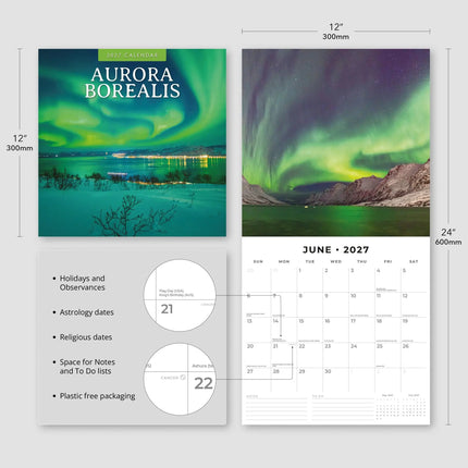 Red Robin Noorderlicht Kalender 2027