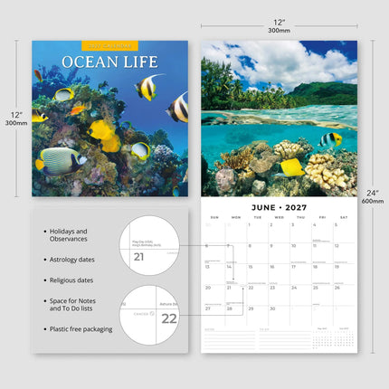 Red Robin Ocean Life Kalender 2027
