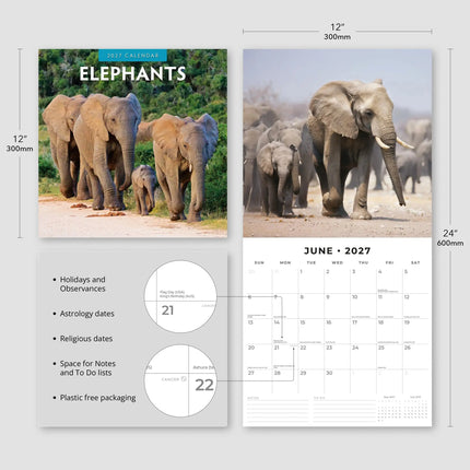 Red Robin Olifanten Kalender 2027