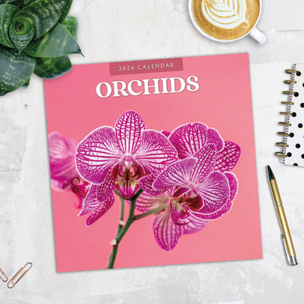 Red Robin Orchidee Kalender 2026