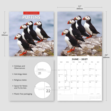 Red Robin Papegaaiduiker Kalender 2027
