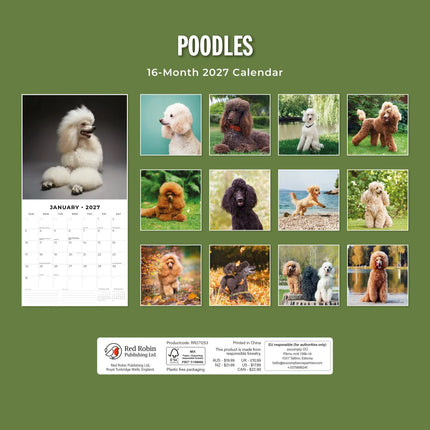 Red Robin Poedel Kalender 2027