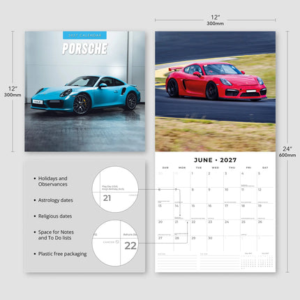 Red Robin Porsche Kalender 2027