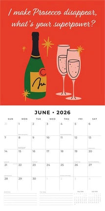 Red Robin Prosecco Time Kalender 2026