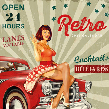 Red Robin Retro Kalender 2026