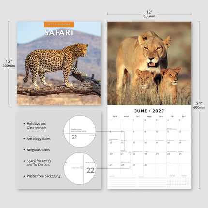 Red Robin Safari Kalender 2027