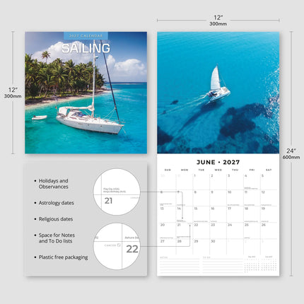 Red Robin Sailing Kalender 2027
