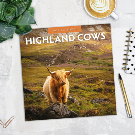 Red Robin Schotse Hooglanders Kalender 2027