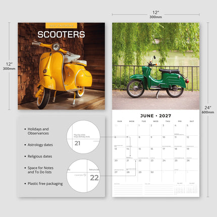 Red Robin Scooters Kalender 2027