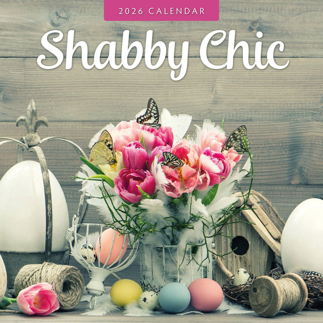 Red Robin Shabby Chic Kalender 2026