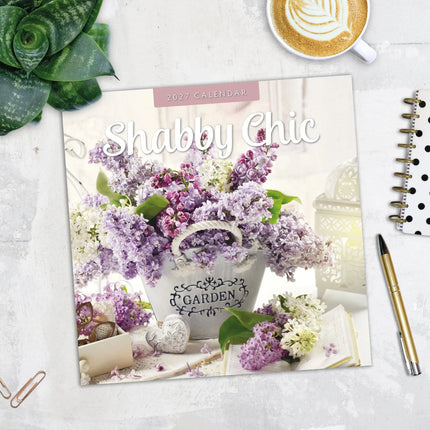 Red Robin Shabby Chic Kalender 2027