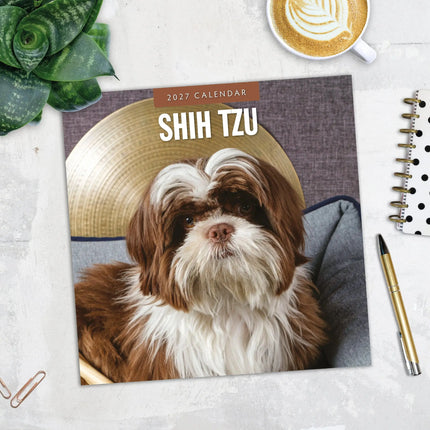 Red Robin Shih Tzu Kalender 2027