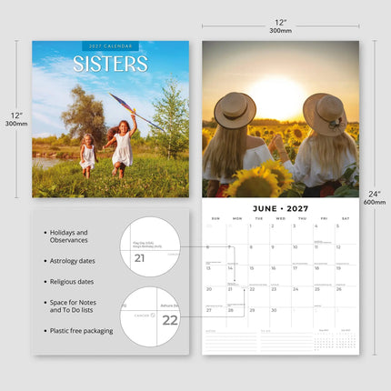 Red Robin Sisters Kalender 2027