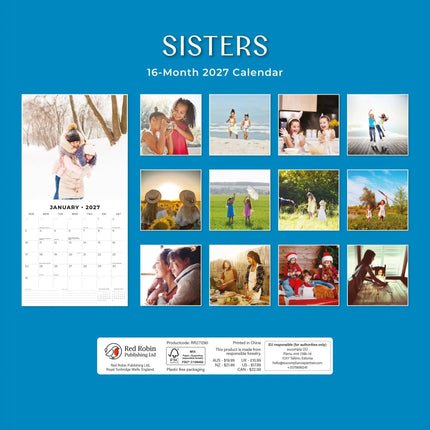 Red Robin Sisters Kalender 2027