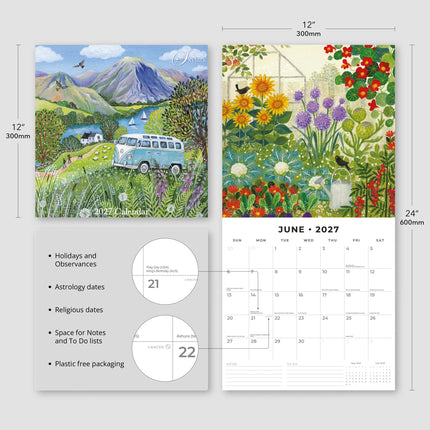 Red Robin Skylark - Campervan Kalender 2027