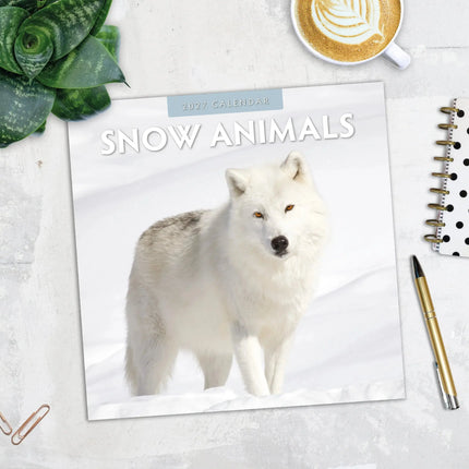 Red Robin Snow Animals Kalender 2027