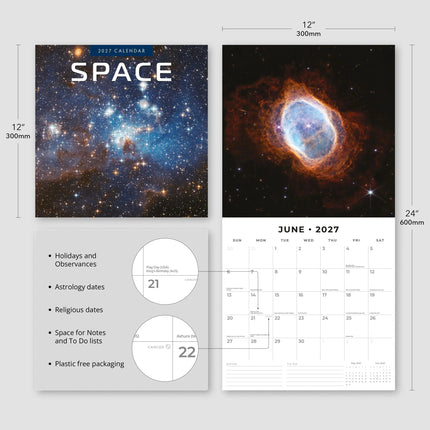 Red Robin Space Kalender 2027