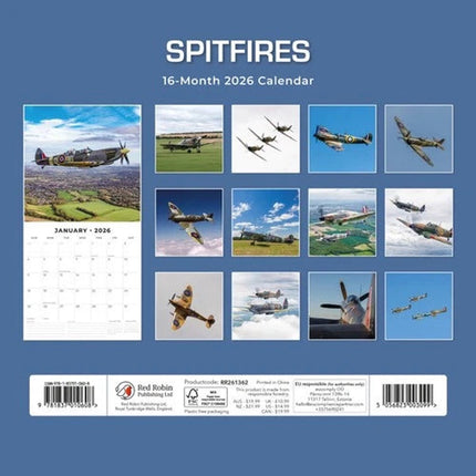 Red Robin Spitfires Kalender 2026