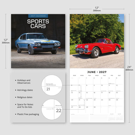 Red Robin Sports Cars Kalender 2027