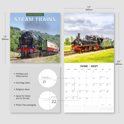 Red Robin Steam Trains Kalender 2027
