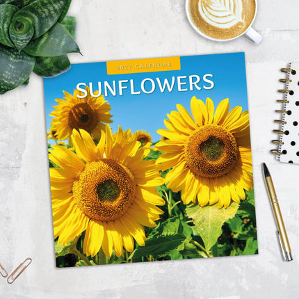 Red Robin Sunflowers Kalender 2027